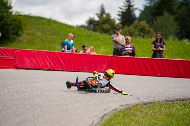 Auch die kleinsten Teilnehmer waren in Imsterberg mit Feuereifer bei der Sache. | Foto: Andreas Ebermann