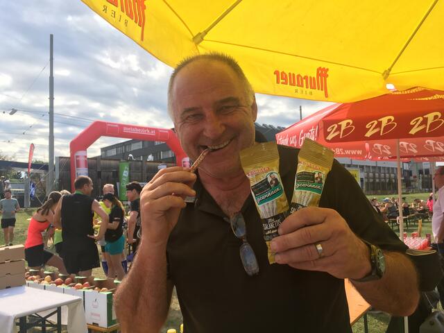 Manfred Leitold achtete auf das Wohl der Läufer. | Foto: KK