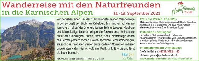 Foto: Naturfreunde Niederösterreich