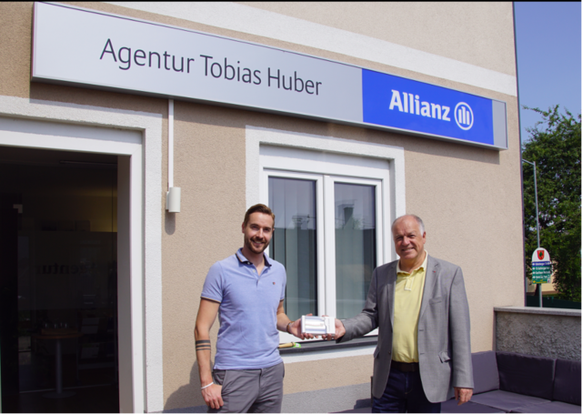 Tobias Huber bietet in seiner Agentur auch jeden zweiten Mittwoch kostenlose Beratungen zum Thema Versicherungen an.