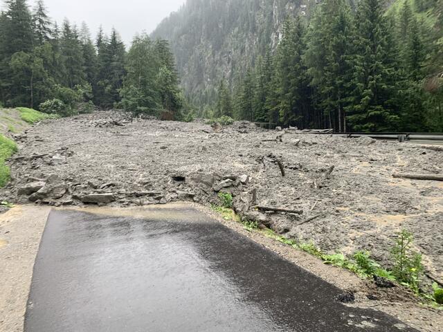 Mure Ötztalbundesstrasse Huben | Foto: zeitungsfoto.at