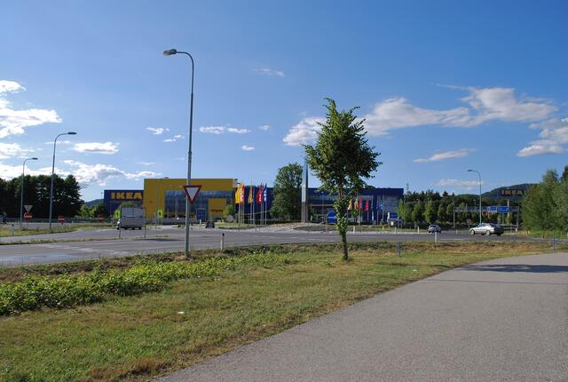 Der Kreisverkehr vor IKEA | Foto: RMK