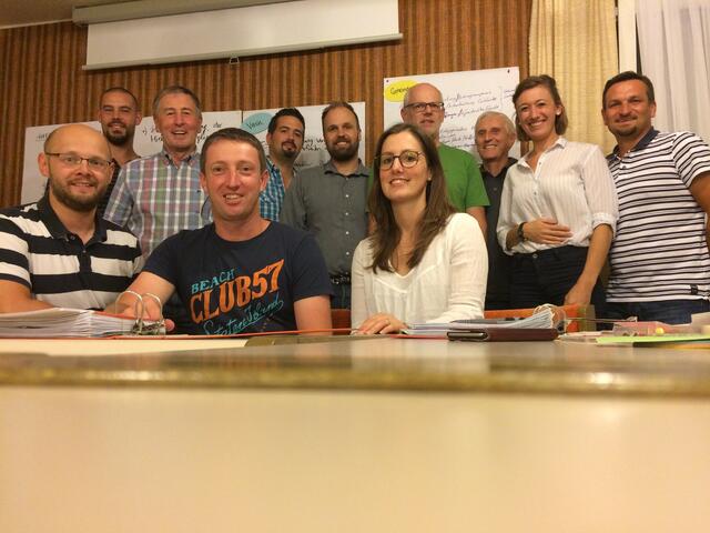 Die Projektgruppe Landspinnnerei, hier eine Sitzung 2019 mit dem Regionalmanagement OÖ, gestaltete von Beginn an mit. | Foto: RM OÖ