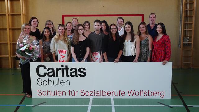 29 Fachsozialbetreuer haben ihre zweijährige Ausbildung absolviert. | Foto: Caritas