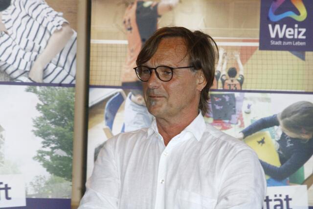 Bgm. Erwin Eggenreich zeigte auf, was die Stadt Weiz in den letzten Jahren geschaffen hat und was noch alles für die Zukunft ansteht. | Foto: Hofmüller (10x)