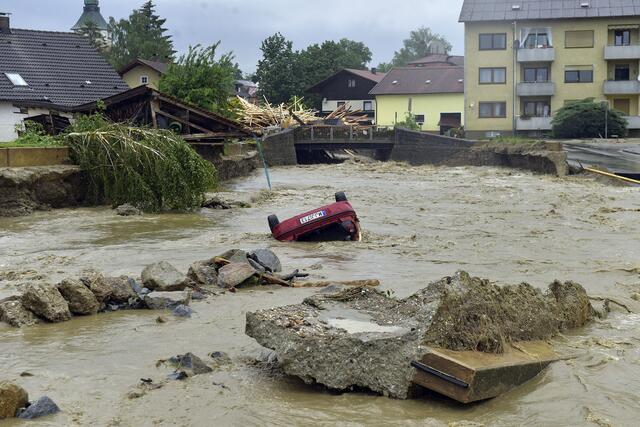 Unvorstellbares Chaos innerhalb weniger Stunden. | Foto: Fesl, Scharinger, FF