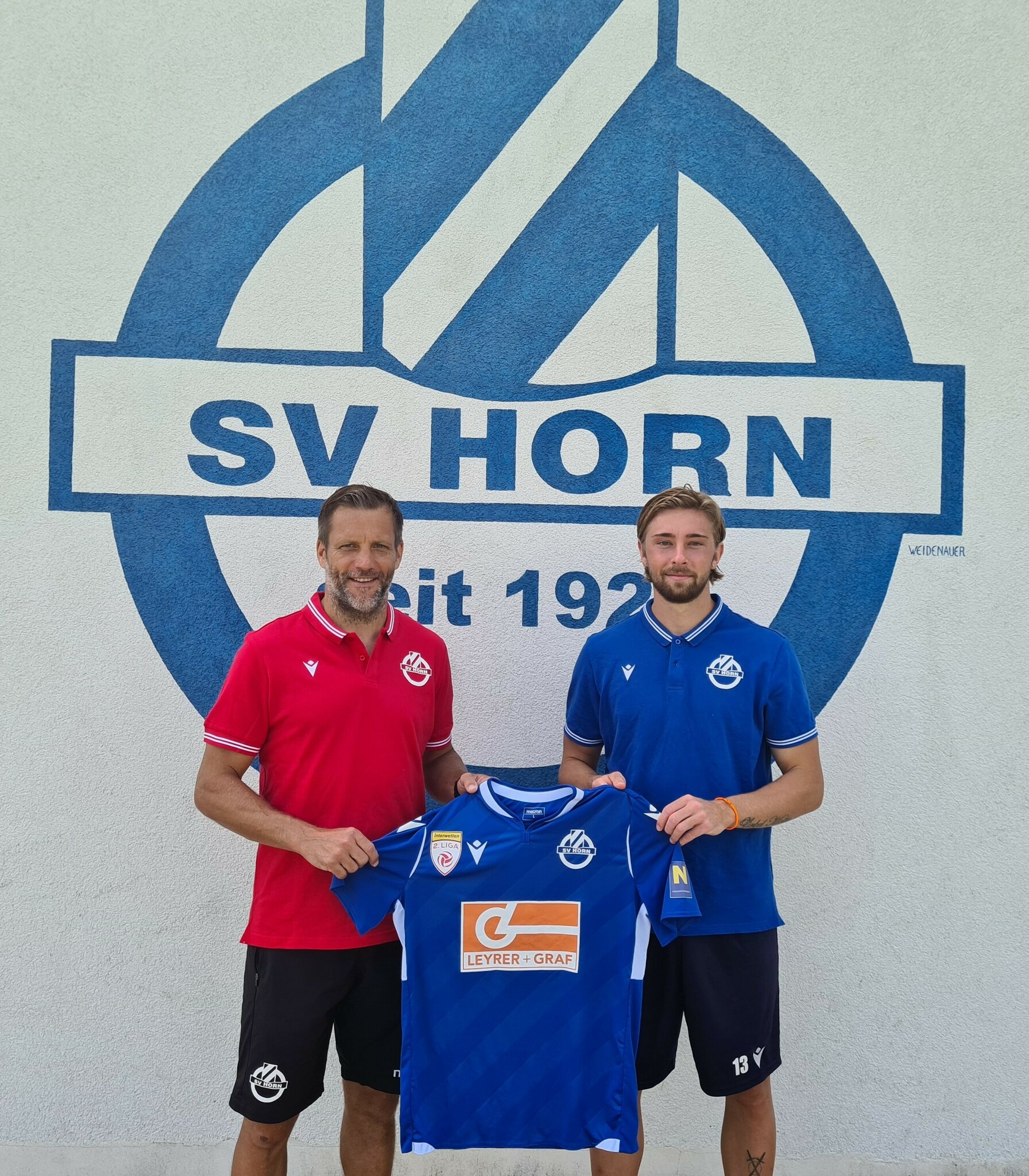 Horn Herzlich Willkommen MARCEL SCHELLE, beim SV Horn! Horn