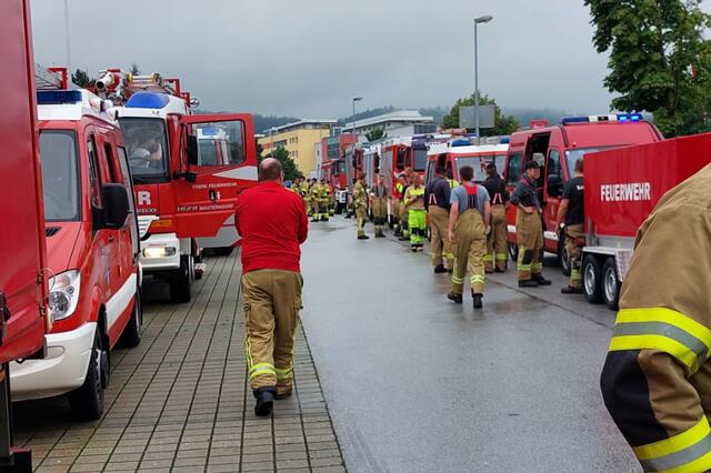 Großeinsatz in Hallein mit Lungauer Beteiligung.