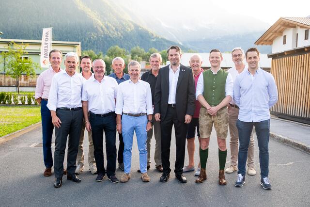 Der neue Vorstand von Rotary Golling-Tennengau