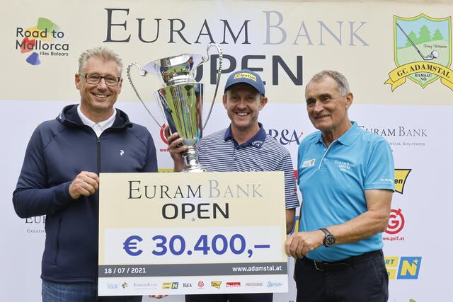 Manfred Huber, Sieger Stuart Menley, Franz Wittmann | Foto: M. Gröbner