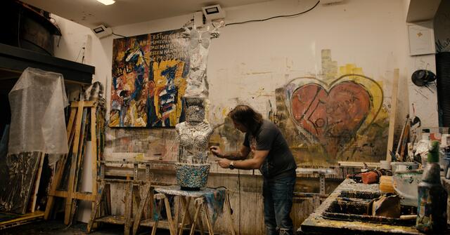 Künstler Günther Edlinger  | Foto: Solidshot \ Salzburg. Eine Kunstgeschichte