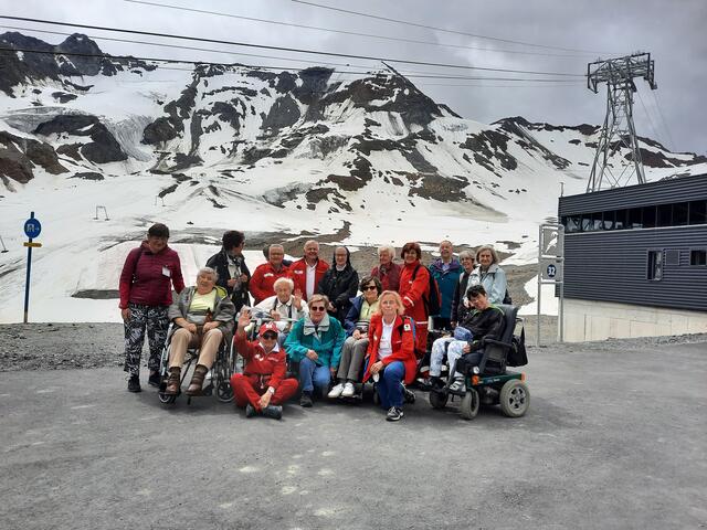 Die Reisegruppe im Kaunertal war begeistert, nach der langen Corona-Pause heuer im Juli wieder gemeinsam mit anderen etwas zu erleben.