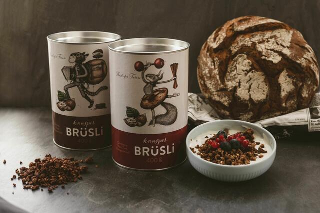 Aus einem Kilogramm Brot wird ein Kilogramm des Knuspermüslis hergestellt. | Foto: DerMann