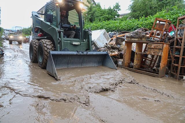 Schweres Gerät im Einsatz des Bundesheeres | Foto: Bundesheer 