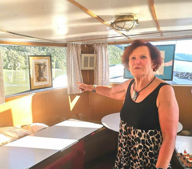 Künstlerin Editha Adamowicz präsentierte ihre Werke. | Foto: RG