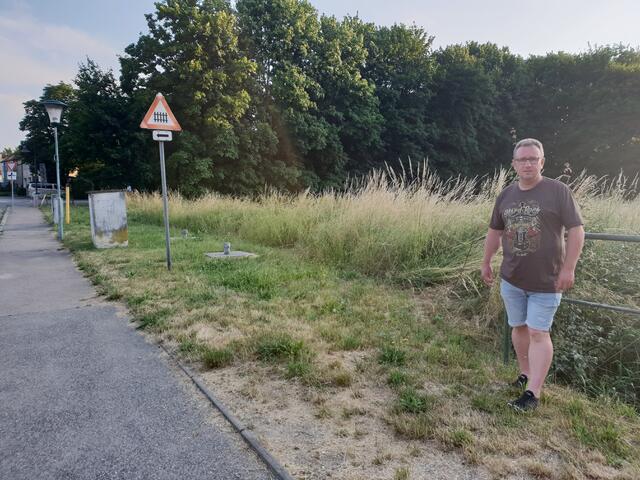 Hier werden künftig Reihenhäuser errichtet.