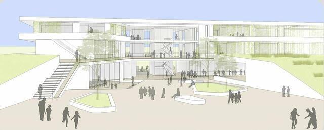 Der Campus wird rund 825 Kindern im Alter bis zu zehn Jahren Platz bieten.