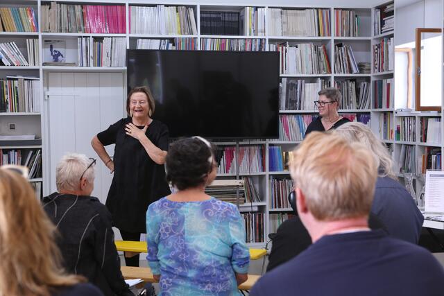 Substanz und Perspektive - Eröffnungsrede von Fr. Dr. Ursula Krinzinger | Foto: Katharina Kaff