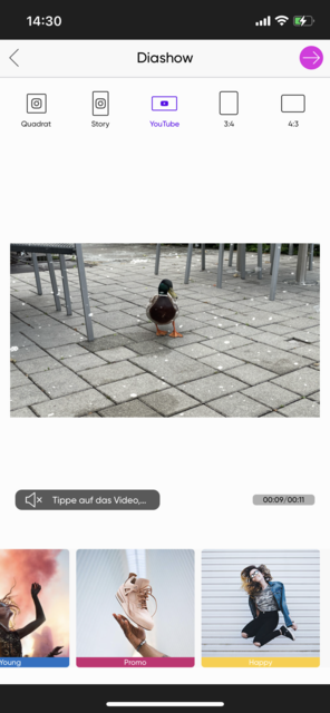 Unser App Tipp der Woche PicsArt ist eine umfangreiche App zur Bearbeitung von Fotos und Videos am Smartphone. Zusätzlich können Collagen erstellt, Text eingefügt und Zeichnungen erstellt werden. | Foto: Screenshot