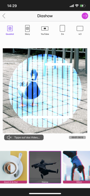 Unser App Tipp der Woche PicsArt ist eine umfangreiche App zur Bearbeitung von Fotos und Videos am Smartphone. Zusätzlich können Collagen erstellt, Text eingefügt und Zeichnungen erstellt werden. | Foto: Screenshot