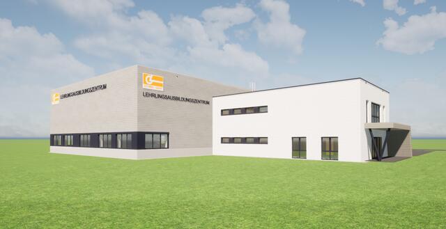 Rendering Leyrer + Graf Ausbildungszentrum