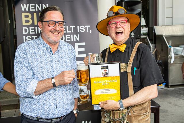 Harald Stumpfer und Conrad Seidl | Foto: Medianet Verlag AG/APA-Fotoservice/Juhasz