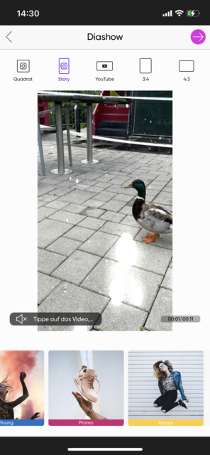 Unser App Tipp der Woche PicsArt ist eine umfangreiche App zur Bearbeitung von Fotos und Videos am Smartphone. Zusätzlich können Collagen erstellt, Text eingefügt und Zeichnungen erstellt werden. | Foto: Screenshot