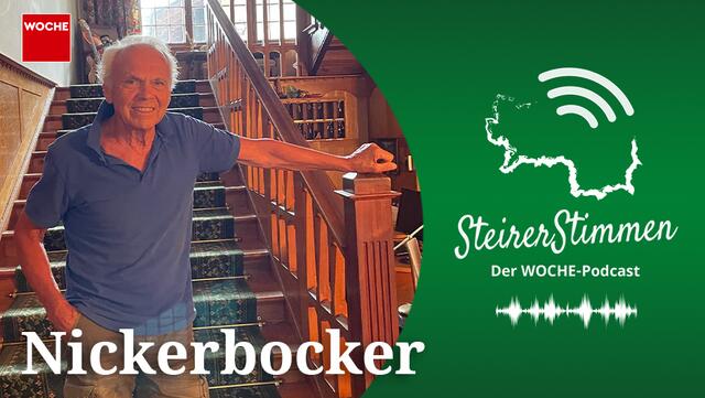 Nick Kalita alias "Nickerbocker" in seinem Falkenhof, den er vor zehn Jahren kaufte und als Hotel wiederbelebte.