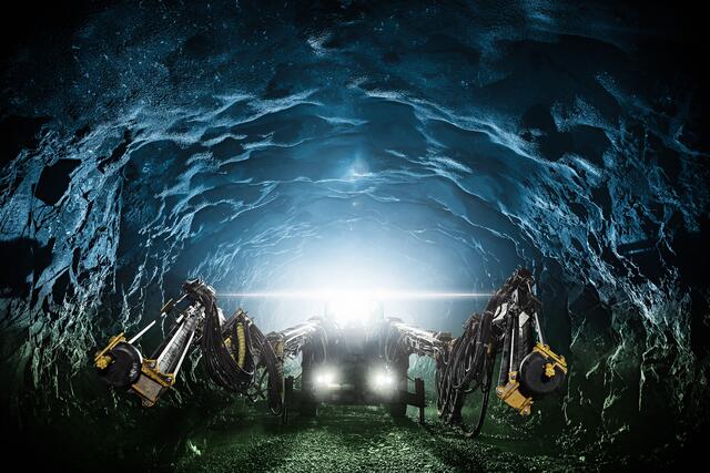 Das von Wissenschaftlern der Montanuniversität Leoben mitentwickelte neue "Raise Caving"-Verfahren soll Bergbau in großen Tiefen flexibler und kostengünstiger machen.  | Foto:  Fredric Alm/Alm &amp; ME AB