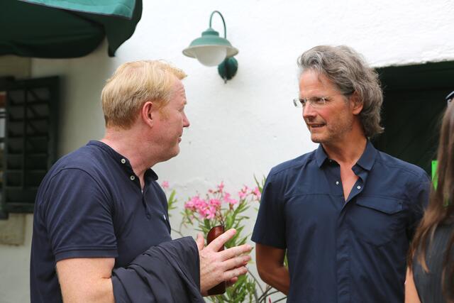 Substanz und Perspektive - Ernst Pfaffender und Norbert Steiner | Foto: Katharina Kaff