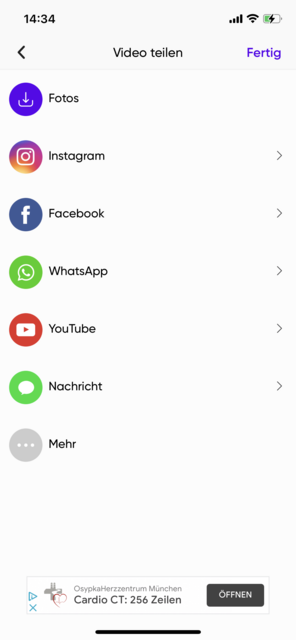 Unser App Tipp der Woche PicsArt ist eine umfangreiche App zur Bearbeitung von Fotos und Videos am Smartphone. Zusätzlich können Collagen erstellt, Text eingefügt und Zeichnungen erstellt werden. | Foto: Screenshot