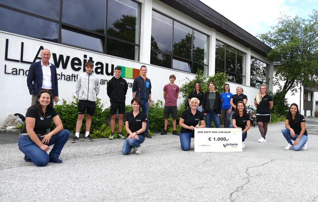 Spende für die Weitau.