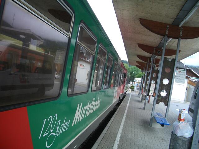 (Archivfoto) Die Murtalbahn – wie genau es mit ihr weitergeht steht zur Diskussion. | Foto: Peter J. Wieland
