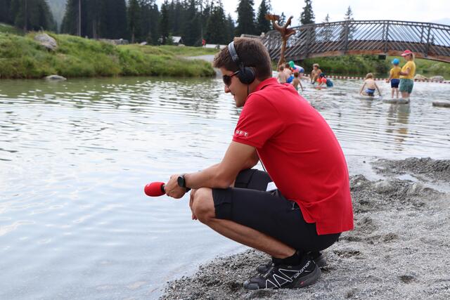 Moderator David Steiner | Foto: Othmar Kolp