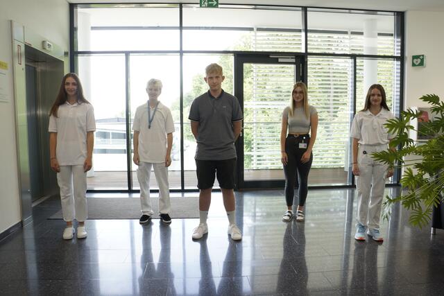 Jasmin Sophie Amon, Thomas Gleiß, Raphael Haag, Nina Kubena, Melanie Lichtenschopf. | Foto: LK Amstetten