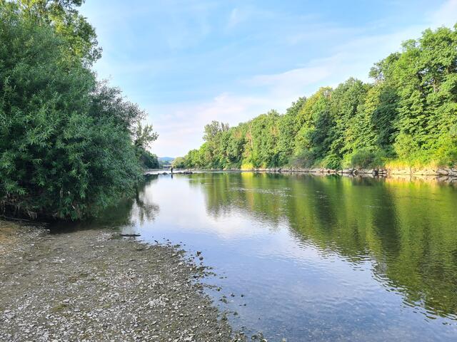 Das Flussbad "3er" an der Ybbs lädt im "Natura 2000"-Gebiet zum Entspannen und Abkühlen ein.