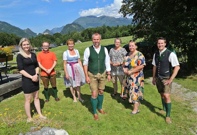 Das Team der Salzkammergut-ÖVP für die Landtagswahl 2021.