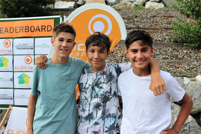 Nico Janger, Jannik Quenz und Mika Arslan gewannen die Jugendwertung bei der Wettrutsch-WM