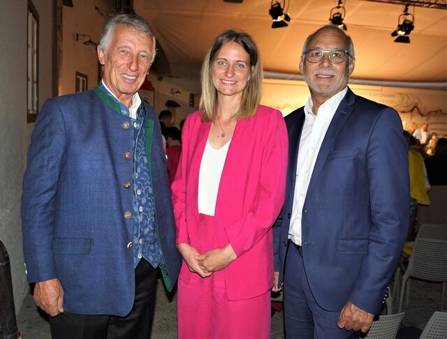 Helmut Mödlhammer, Julia Hettegger und Günther Mitterer. 