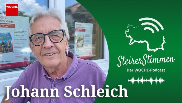 Johann Schleich erzählt in SteirerStimmen von zahlreichen Begegnungen und Erlebnissen als Journalist und Autor in der Steiermark. | Foto: WOCHE
