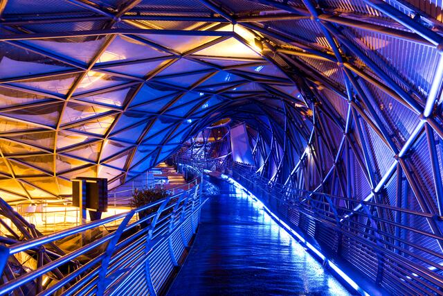 Auf der Murinsel wird musiziert | Foto: Graz Tourismus/Harry Schiffner 