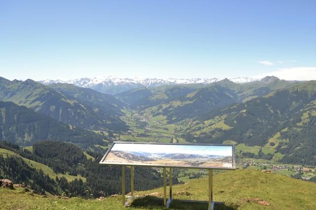 Info-Tafel , Hohe Tauern