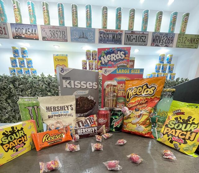 Die große Auswahl an Snacks wird sie im Snack Shop überzeugen.