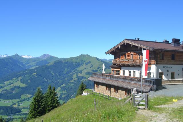 Bichlalm mit herrlichem Ausblick