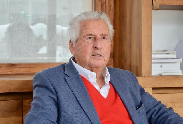 Wilfried Köhler im BB-Interview in St. Johann. | Foto: Schilling