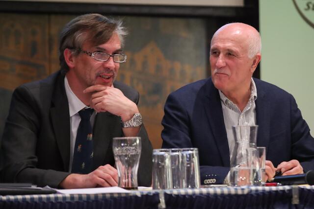 Klaus Kabasser (l.)