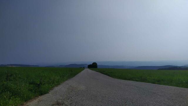 "Eternity": Von hier aus folgten 14 Kilometer an einer Bundesstraße nach Oberwesel - eine wenig erfreuliche Ewigkeit lang! | Foto: Aina Geber