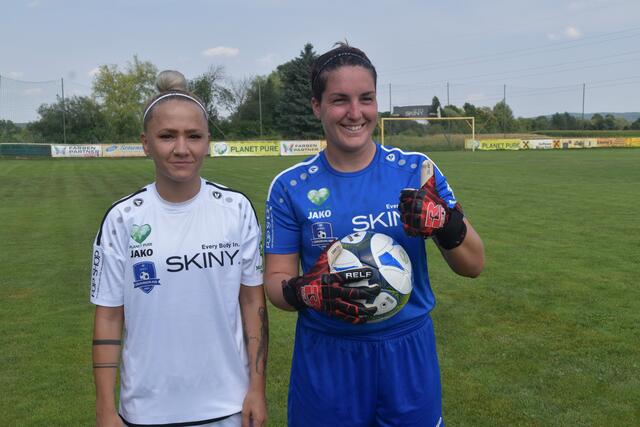Andrea Harsányi und Torfrau Maria Grazia Balbi sind die ersten fixen Neuzugänge beim FC SKINY Südburgenland.