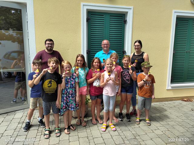 Auch heuer gab es für die Tadtener Volksschüler eine Ferienbetreuung.