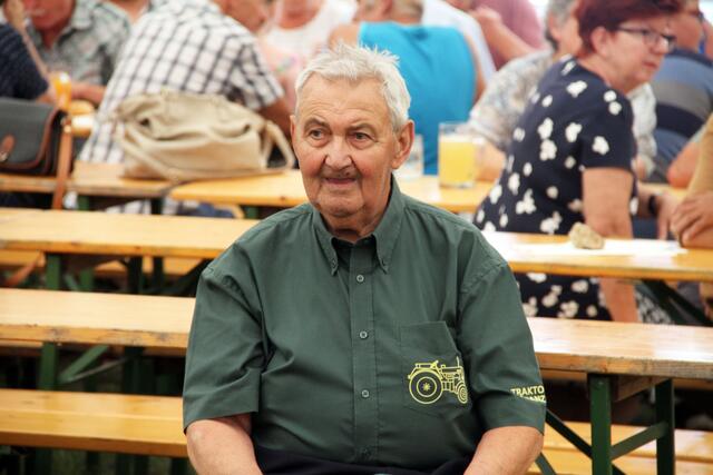 Franz Eigner widmete sein Leben der Familie und Traktoren.